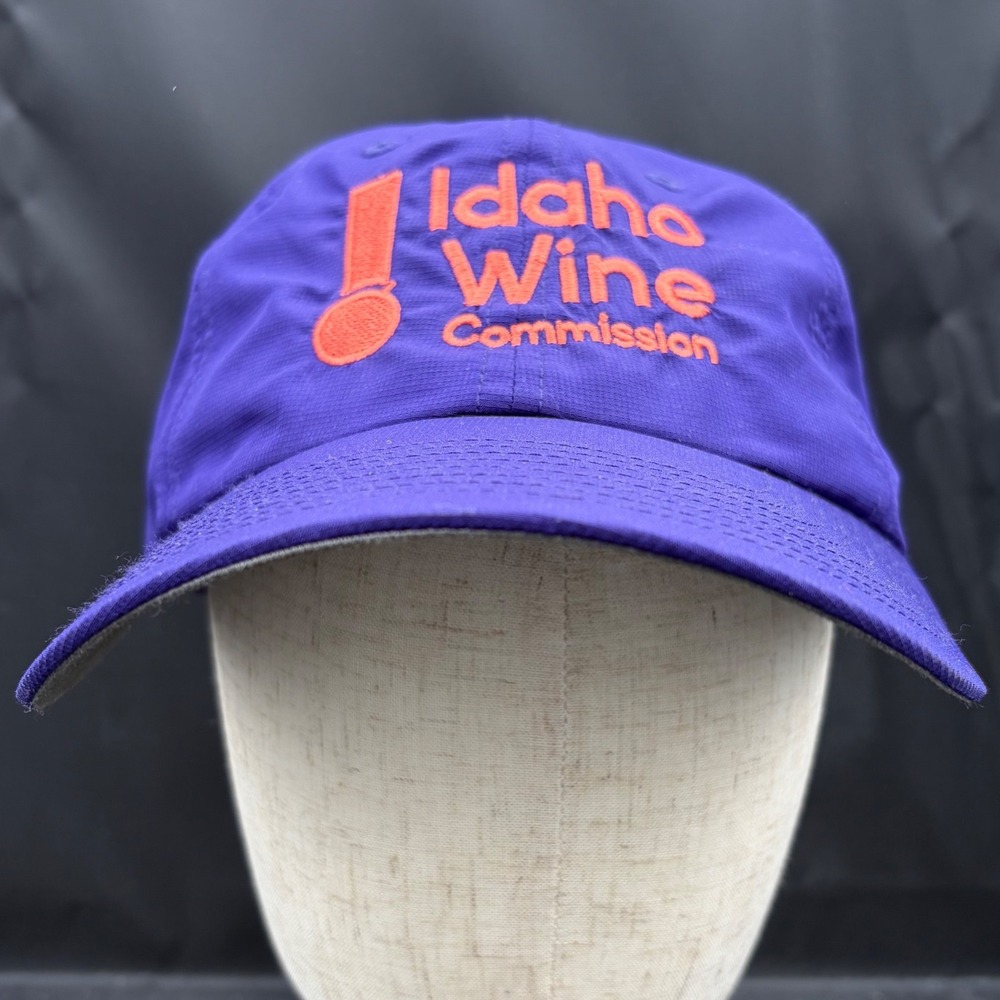 Richardson 220 Idaho Wine Commission Hat Purple Ripstop Performance Strapback